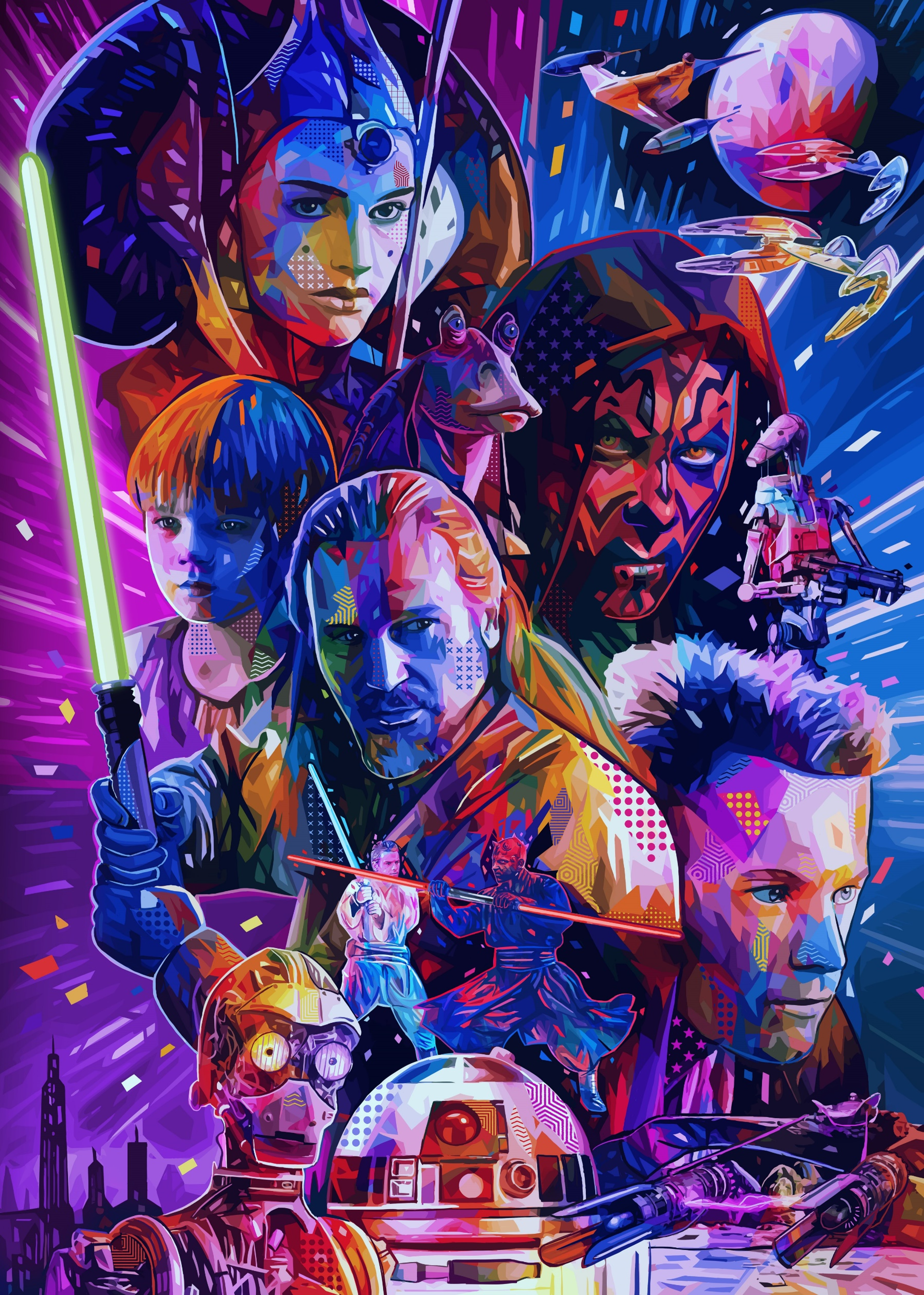 Star Wars Puzzle - The Phantom Menace 500pc